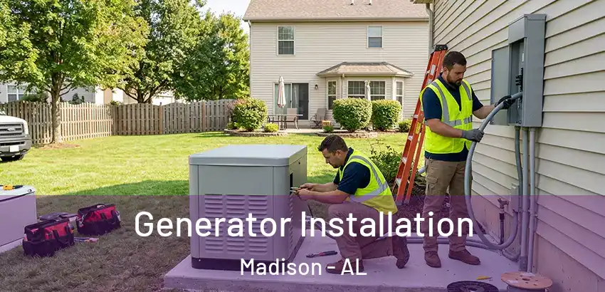 Generator Installation Madison - AL