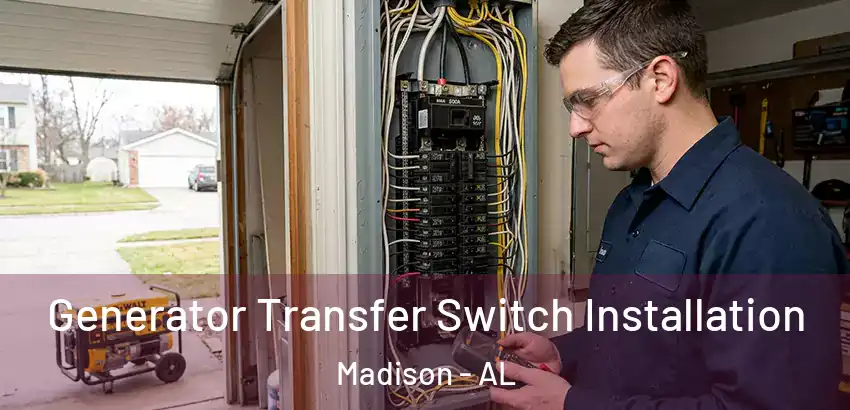 Generator Transfer Switch Installation Madison - AL