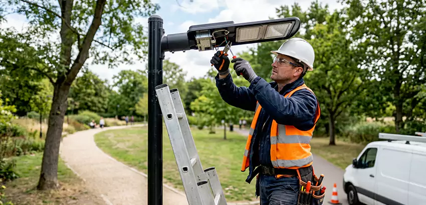Outdoor Lighting Repair In Madison