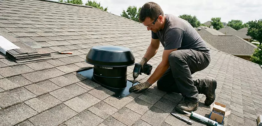 Roof Vent Fan Installation in Madison