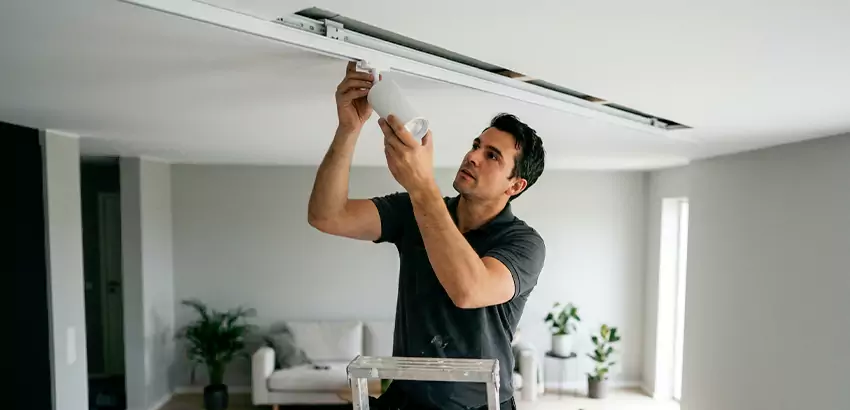 Recessed Track Lighting Installation in Madison