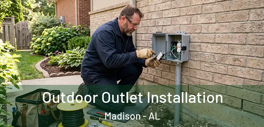 Outdoor Outlet Installation Madison - AL