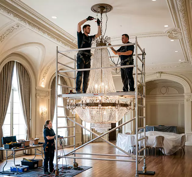 Professional Chandelier Installation: Your Local Fixture Team in Madison, AL